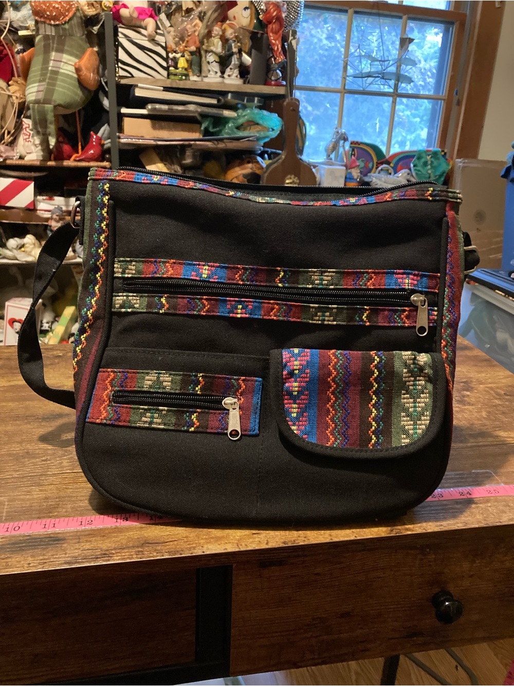 Canyon Sky black crossbody bag
